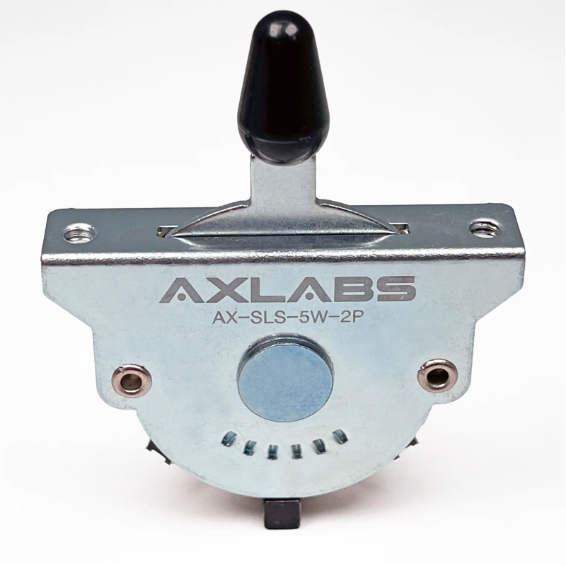 AXLABS Toggle switch 5way 2 pole nickel Selettore pick
