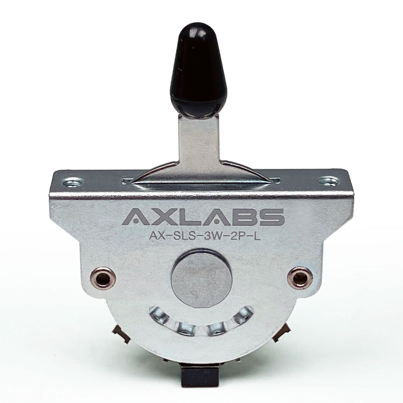 AXLABS Toggle switch long 3way 2 pole nickel Selettore pick