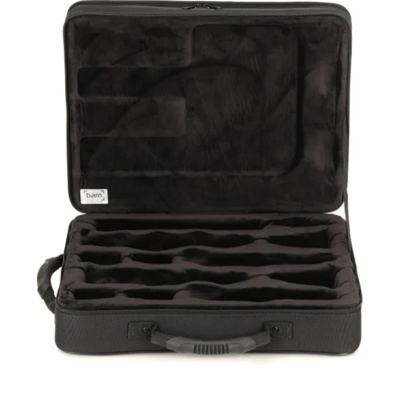 Bam CONS3028SN Conservatoire Custodia Doppia per Clarinetto Sib e La Nera