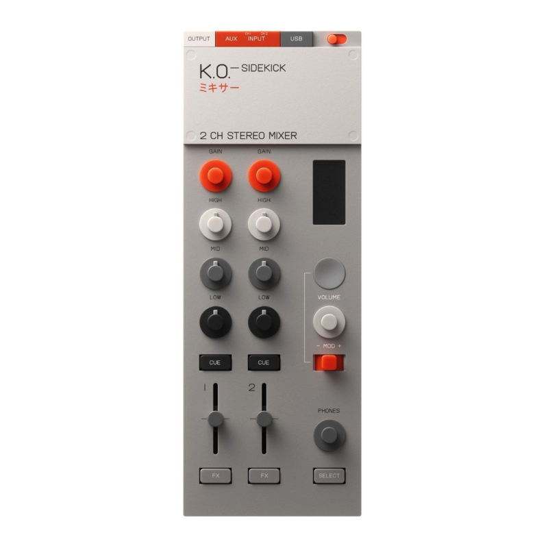 Teenage Engineering EP136 K.O. Sidekick Mixer 2 Canali Stereo