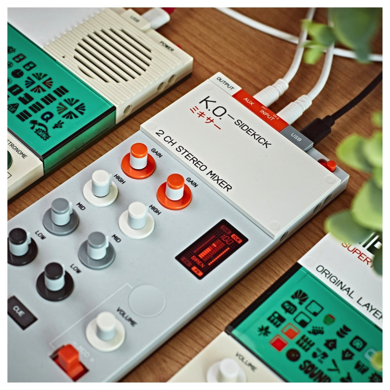 Teenage Engineering EP136 K.O. Sidekick Mixer 2 Canali Stereo