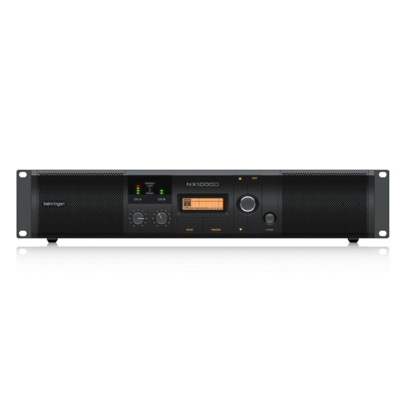 B-Stock Behringer NX1000D Amplificatore con DSP e Compensazione Automatica dell'Impedenza 1000W