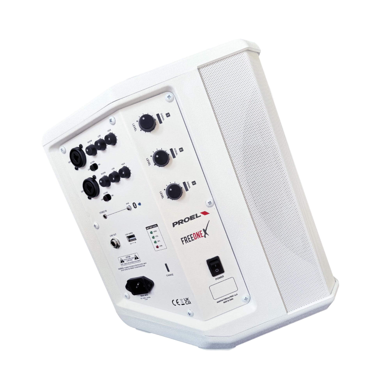 B-Stock Proel FREEONEX WH Diffusore a Batteria 400W Bianco