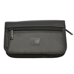 Denis Wick DWA241L Custodia in Pelle per 4 bocchini