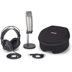 Samson C01U Pro Podcasting Pack - Pack con microfono USB a condensatore e accessori