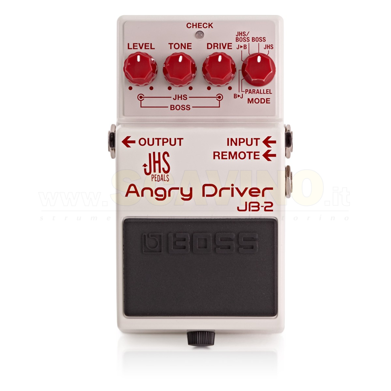 Boss JB2 Angry Driver Doppio Effetto Overdrive Pedale