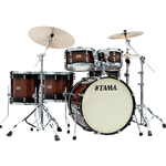 Tama LKP52HTS-GKP - shell kit "Dynamic Kapur" - finitura Gloss Black Kapur Burst