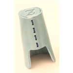 Zac ZB224 Copribocchino in Pelle Azzurra per Sax Alto e Clarinetto
