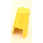 Zac ZB223 Copribocchino in Pelle Gialla per Sax Alto e Clarinetto