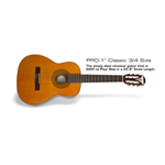 Epiphone Pro-1 Classic 3/4 Size ( Nylon 1.88" nut )