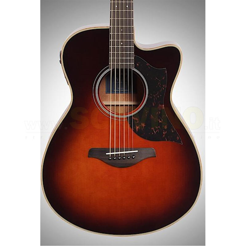 YAMAHA AC1MIITBS Chitarra acustica elettrificata TOBACCO BROWN SUNBURST