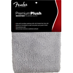 Fender Premium Plush Microfiber Polishing Cloth, Gray