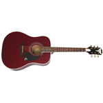 Epiphone Pro-1 plus acoustic Wine Red