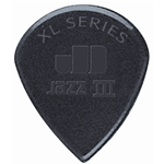 Dunlop 47RXLS Nylon Jazz III XL Black Stiffo, conf.5 plettri