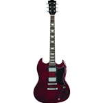 Eko DV-10 chitarra elettrica finitura Trasparent Red