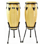 Natal 10 & 11 Congas w/ Basket Stands Green