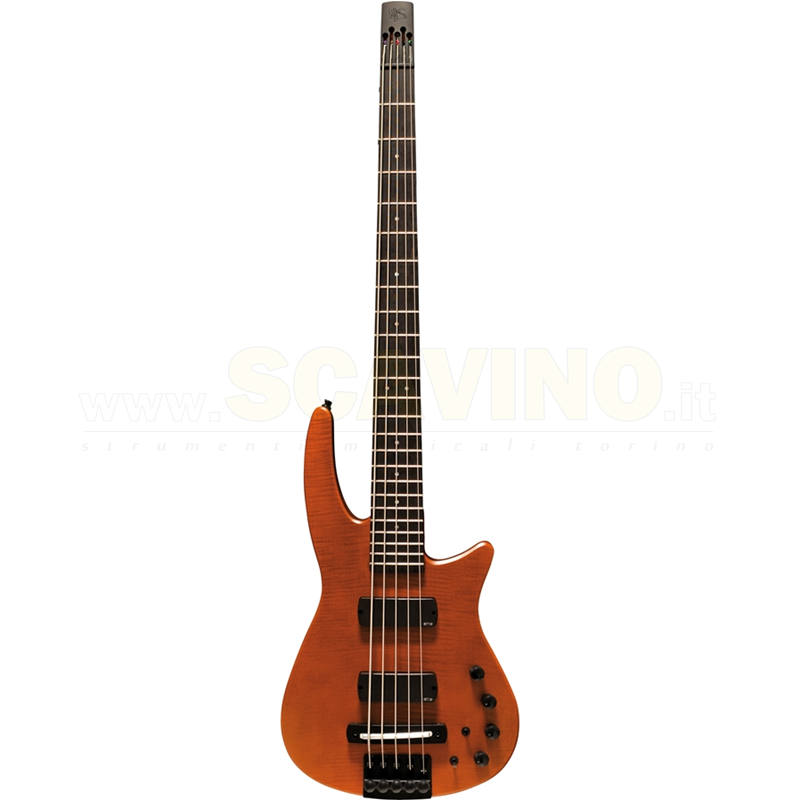 NS Design CR5 Radius Basso 5 corde, Amber Satin