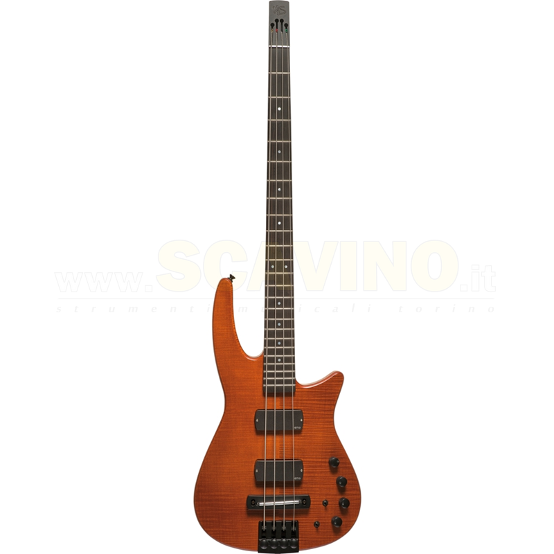 NS Design CR4 Radius Basso 4 corde, Amber Satin
