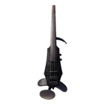 NS Design WAV4 Violino 4 corde  nero satinato elettrificato Silent