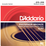 D'addario EJ17 CORDE PHOSPHOR CHITARRA ACUSTICA 13-56