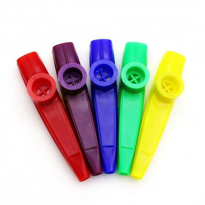 Kazoo Plastica Vari Colori Dadi