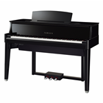 YAMAHA N1X Pianoforte Digitale codino ibrido Nero Lucido