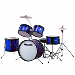 Maxtone MXC3010 Batteria Junior Metallic Blue