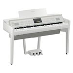 Yamaha CVP809PWH Pianoforte digitale con accompegnamenti finitura Bianco Lucido