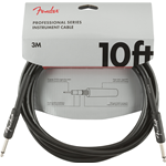 Fender cavo Professional Series Instrument Cable Straight/Straight 10' Blk 3m 