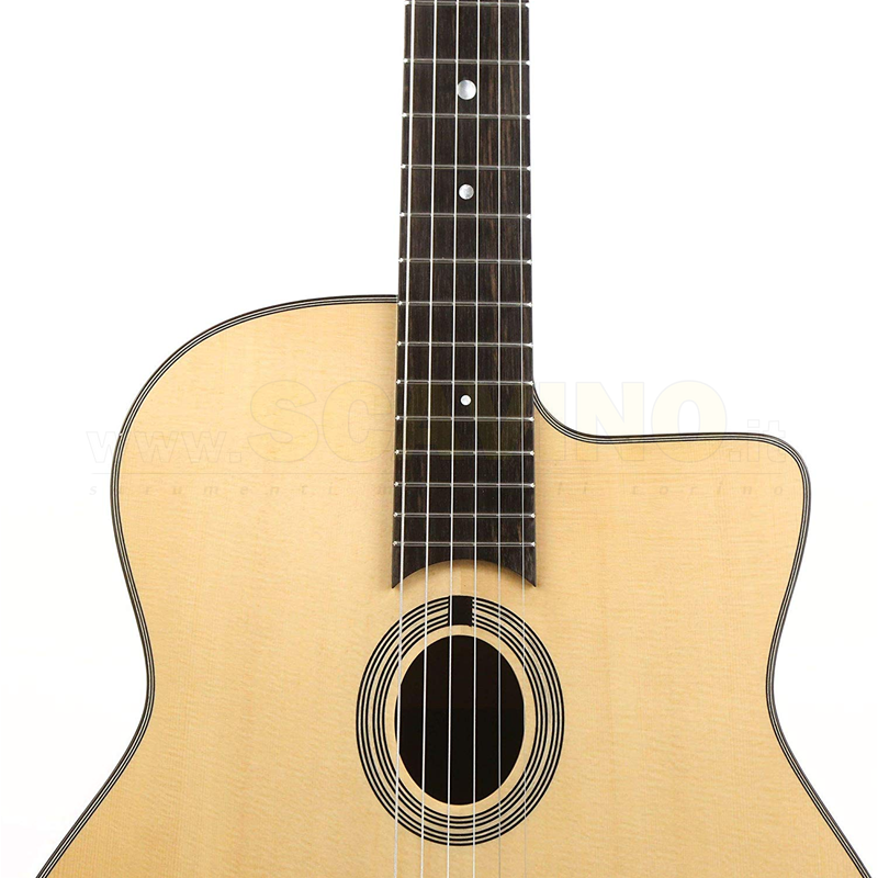Guitare Jazz Manouche Eastman DM1 Natural - Sitka Spruce / Rosewood