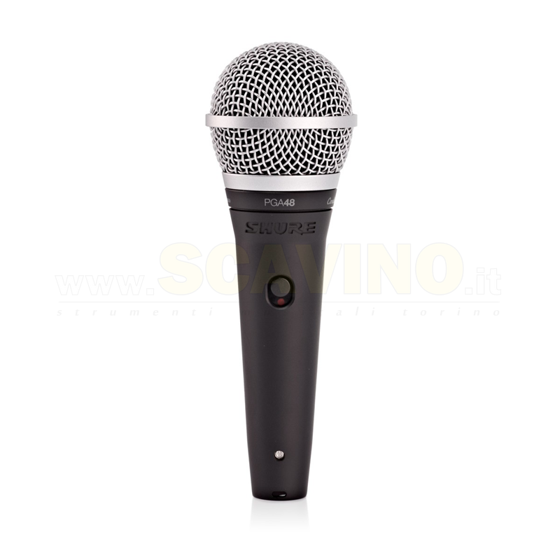 Shure PGA48 XLR Microfono Dinamico per Voce