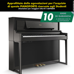 Roland LX706 CH Charcoal Black Pianoforte Digitale con Mobile Nero Satinato