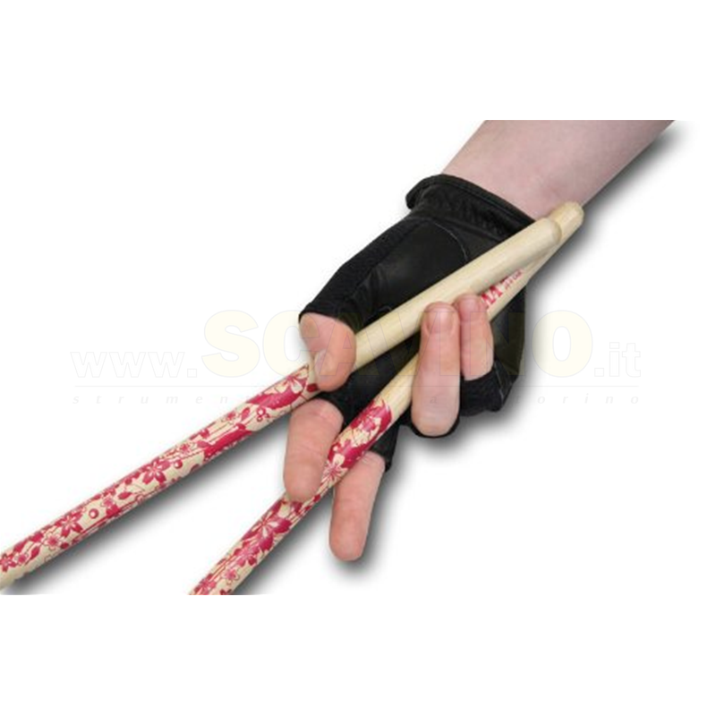 MEINL MDGFL-XL Guanti per batterista, senza dita, misura XL