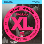 D'Addario EXL170SL Set Corde per Basso Scala Lunga 045-100