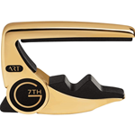 G7TH Performance 3 ART 6 Steel Strings Gold Plated Capo