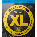 D'addario EXL180 Corde per Basso 35-95 Nickel 