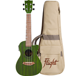 Flight DUC380 CEQ JADE Ukulele Concerto EQ Gemstone ALMDUC380JCEQ