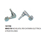 Meccaniche per Chitarra Diecast 6 in linea