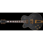 Gretsch G5191BK Tim Armstrong Signature Electromatic® Hollow Body with Gold Hardware, Left-Handed Electric Guitars