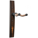 Taylor Guitar Hanger,Ebony Bouquet Myrtlewood/Boxwood Inlay supporto chitarra da muro