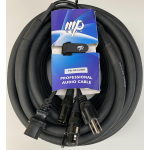 MPGEAR PD001/20 Cavo rete / Audio XLR, alimentazione e audio