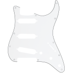 Fender 11-Hole Modern-Style Stratocaster® S/S/S Pickguards 0991360000