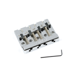 Fender HiMass 4-String Bass Bridge Assembly With Zinc Saddles Bridge Assemblies and Components