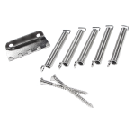 Fender Pure Vintage Stratocaster® Tremolo Spring/Claw Kit Bridge Assemblies and Components