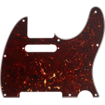 Fender 8-Hole Mount Multi-Ply Telecaster Pickguards Tortoise Shell Backplates 0992152000