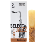 D'Addario Select Jazz Unfiled Ance per Sax Tenore 2S