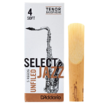 D'Addario Select Jazz Unfiled Ance per Sax Tenore 4S