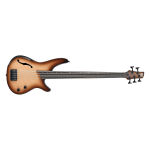 Ibanez SRH505FNNF Basso Freetless 5 corde finitura Natural Browned Burst Flat