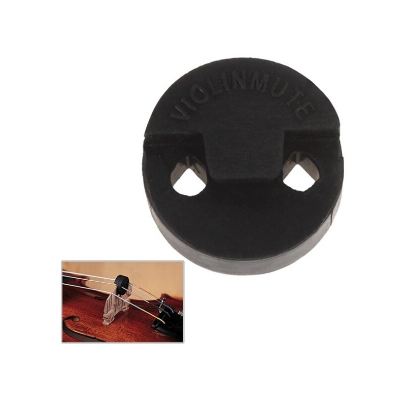 Sordina Violino in gomma tonda tipo Tourte