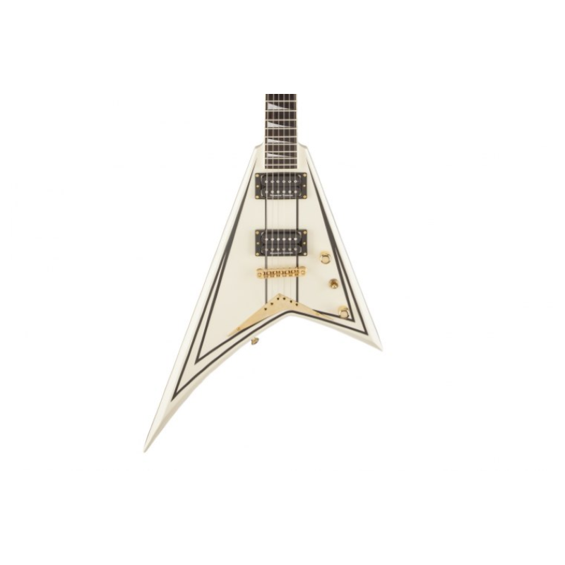 Jackson Pro Series Rhoads RRT-3,  Ivory with Black Pinstripes 